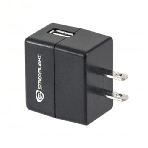 Streamlight 120V AC USB Wall Adapter 22058 - Tactical & Duty Gear